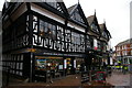 SJ6552 : Nantwich: half-timbered buildings on the Square by Christopher Hilton