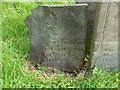 SK6929 : Hickling Churchyard - Belvoir Angel headstone by Alan Murray-Rust