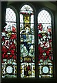 TQ0198 : Stained Glass Window, Bedford Chapel, St Michael's, Chenies by Rob Farrow