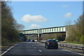 TQ3909 : Railway bridge over A27, west of Lewes by J.Hannan-Briggs