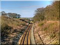 SD7215 : Railway Cutting at Turton by David Dixon