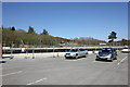 SH7217 : New Flood Wall Construction Work, Dolgellau. by Jeff Buck