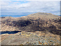 NM6127 : Rock slabs on ridge east from Cnap nan Gobhar by Trevor Littlewood