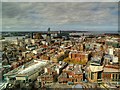 SJ3490 : Liverpool Cityscape from Radio City Viewing Tower (St John's Beacon) by David Dixon