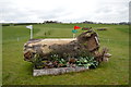 SJ5567 : Kelsall Hill Horse Trials: cross-country fence 10 (Intermediate) by Jonathan Hutchins