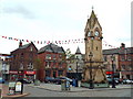 NY5130 : Penrith town clock by Malc McDonald