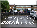 H4572 : Disabled parking places, Omagh by Kenneth  Allen