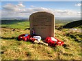 SD7738 : Memorial at Nick of Pendle by David Dixon