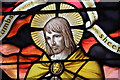 SK9892 : Detail, East window, St Peter's church, Bishop Norton by J. Hannan-Briggs