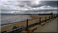 SJ3094 : Shoreline and Fort Perch Rock by Steven Haslington