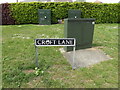 TM1179 : Croft Lane sign by Geographer