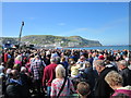 SH7882 : The Crowded South Parade at Llandudno by Jeff Buck