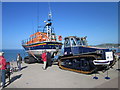 SH7882 : Llandudno Lifeboat and Tractor by Jeff Buck