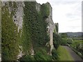 TQ0213 : Amberley Castle - Curtain Wall - North by Rob Farrow