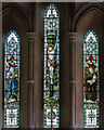 TF1135 : East window, St Andrew's church, Horbling by J.Hannan-Briggs