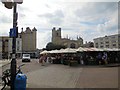 TL4458 : Cambridge Market Square by Paul Gillett