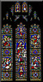 TF0645 : Stained glass window, St Denys' church, Sleaford by Julian P Guffogg