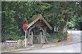 SJ8140 : Whitmore: lychgate on corner by Jonathan Hutchins