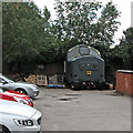 SK3635 : Derby: a Class 37 cab at The Alex by John Sutton