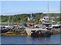 NM6586 : Jetty at Arisaig by Oliver Dixon