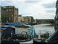 TQ3083 : Basin on the Regents Canal, Kings Cross by Christopher Hilton