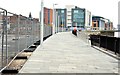 J3474 : New City Quays Walkway, Belfast - June 2015(1) by Albert Bridge