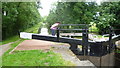 SJ3326 : At Aston Locks on the Montgomery Canal near Queen's Head, Shrops by Jeremy Bolwell