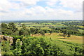 SJ5359 : The view south east from Beeston Castle by Jeff Buck