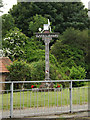 TM0081 : Garboldisham Village sign by Geographer