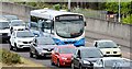 J3775 : Ulsterbus express, Sydenham bypass, Belfast (July 2015) by Albert Bridge