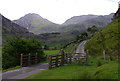 SH6461 : Cattle grid, Nant Ffrancon by Ian Taylor