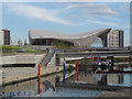 TQ3784 : River Lea through the Olympic Park by Stephen Craven