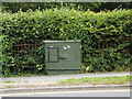 SN5982 : Telecommunications Box on the A487 Penglais Road by Geographer