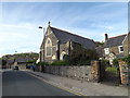 SN5882 : Queen's Road & Our Lady of the Angels & St. Winefride Catholic Church by Geographer