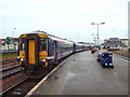 NM6796 : Train at Mallaig station by Malc McDonald