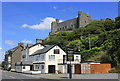 SH5731 : Hotel and Castle at Harlech by Jeff Buck