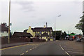 SJ9405 : Red White and Blue on Cannock Road by John Firth