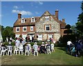 SU8003 : Bosham Manor garden hosting Bosham Church fête by Rob Farrow