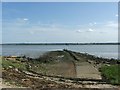 TR0165 : Harty Ferry Slipway by Chris Whippet