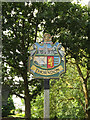 TM1469 : Thorndon Village sign by Geographer