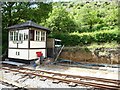 SH7506 : Signal box, Maespoeth Junction, Corris Railway by Christine Johnstone