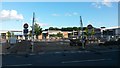 SZ1094 : Strouden: looking across Castlemore Retail Park by Chris Downer