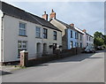 SN1114 : Station Approach houses, Narberth by Jaggery