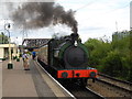 TL1898 : Saddle tank engine at Peterborough Nene Valley station by Paul Bryan