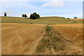 TQ9351 : The Escarpment from the North Downs Way by Chris Heaton