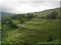 SD9078 : Limestone outcrops above Raisgill by Graham Robson