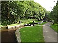 SE0613 : Lock 26 on the Huddersfield narrow canal by Steve  Fareham