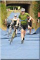 SO8540 : Cyclists in the Upton Triathlon by Philip Halling