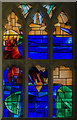 SK5739 : Stained glass window, St Peter's church, Nottingham by Julian P Guffogg