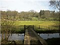 SP0613 : Footbridge across the Coln by Derek Harper